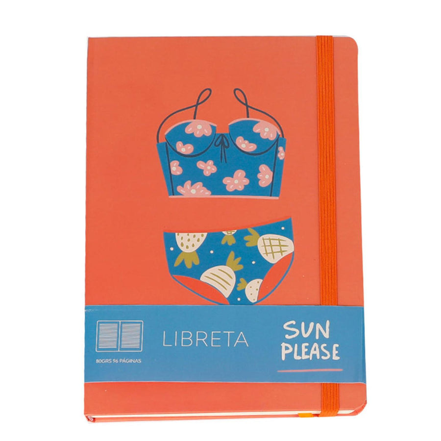 Libreta Tapa Dura & CARACTER(34) & Sun Please& CARACTER(34) & 21x14.5cm (96 pag)