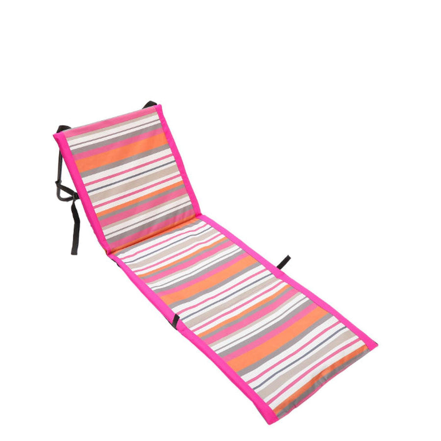 Reposera Plegable Rosada 150Cm