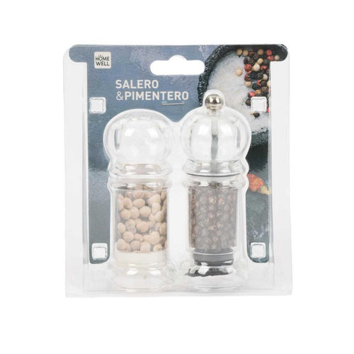 Set Salero Pimentero 4x11cm
