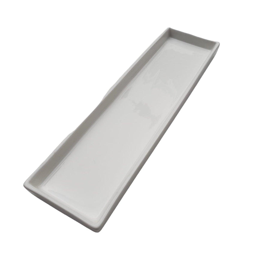 Plato Loza Rectangular 24x7cm