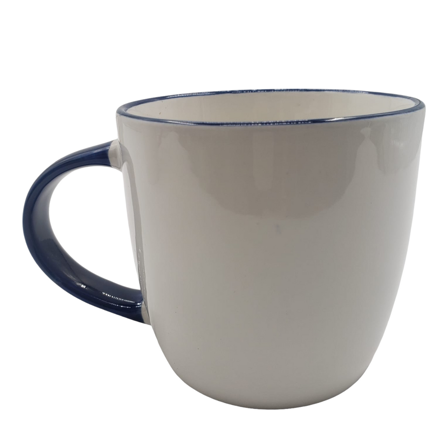 Tazon Loza Diseño Negro 500ml