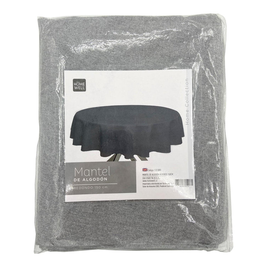 Mantel de Algodón Redondo 150cm