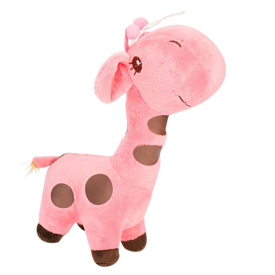 Jirafa de Peluche Rosado 12x25cm