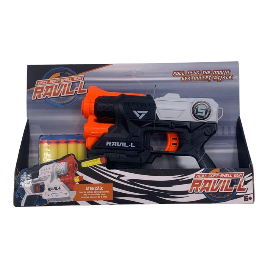 Pistola Dardos Soft Negro