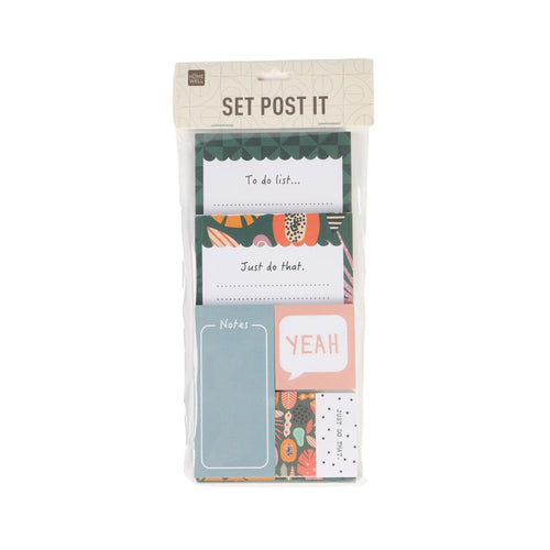 Set Post It Notas Adhesivas Decorativas