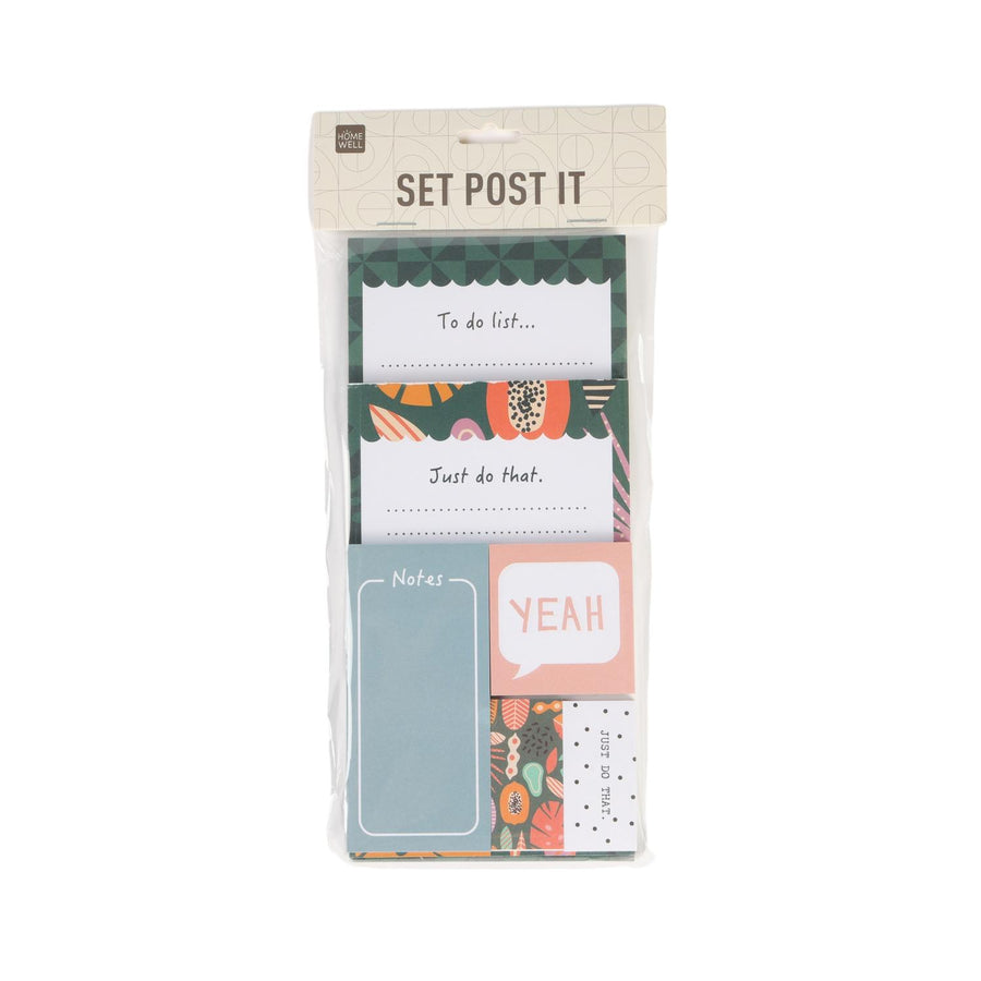 Set Post It Notas Adhesivas Decorativas