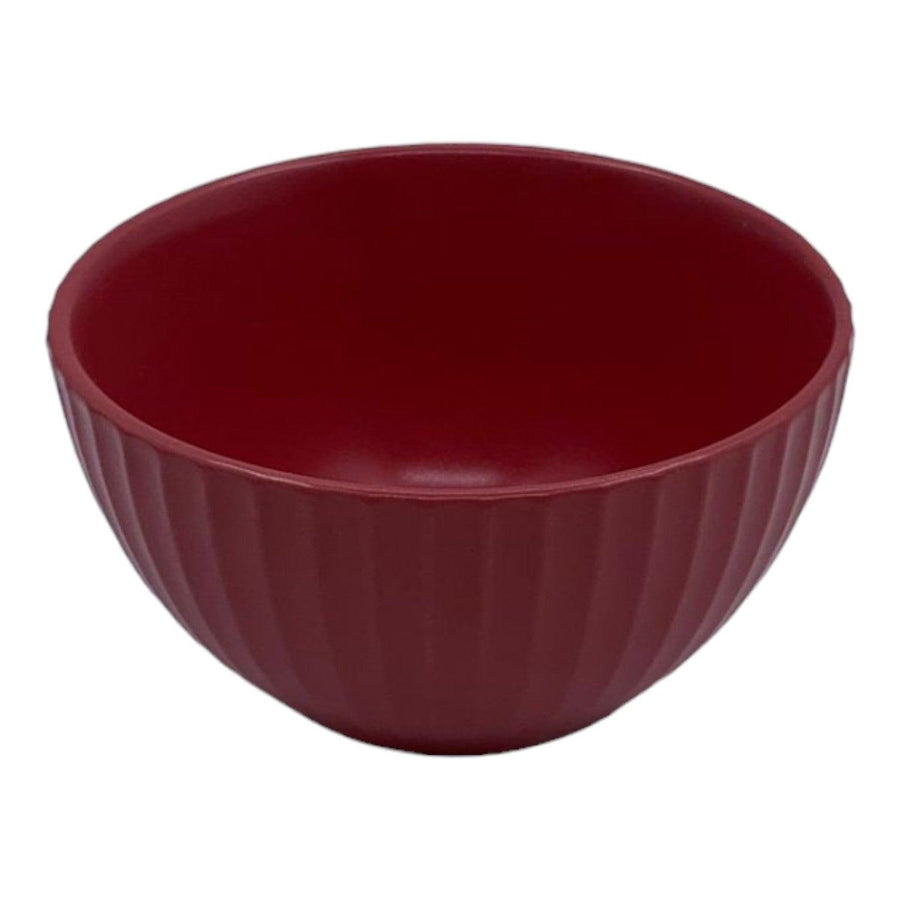 Bowl Redondo Diseño Rojo 10*6Cm