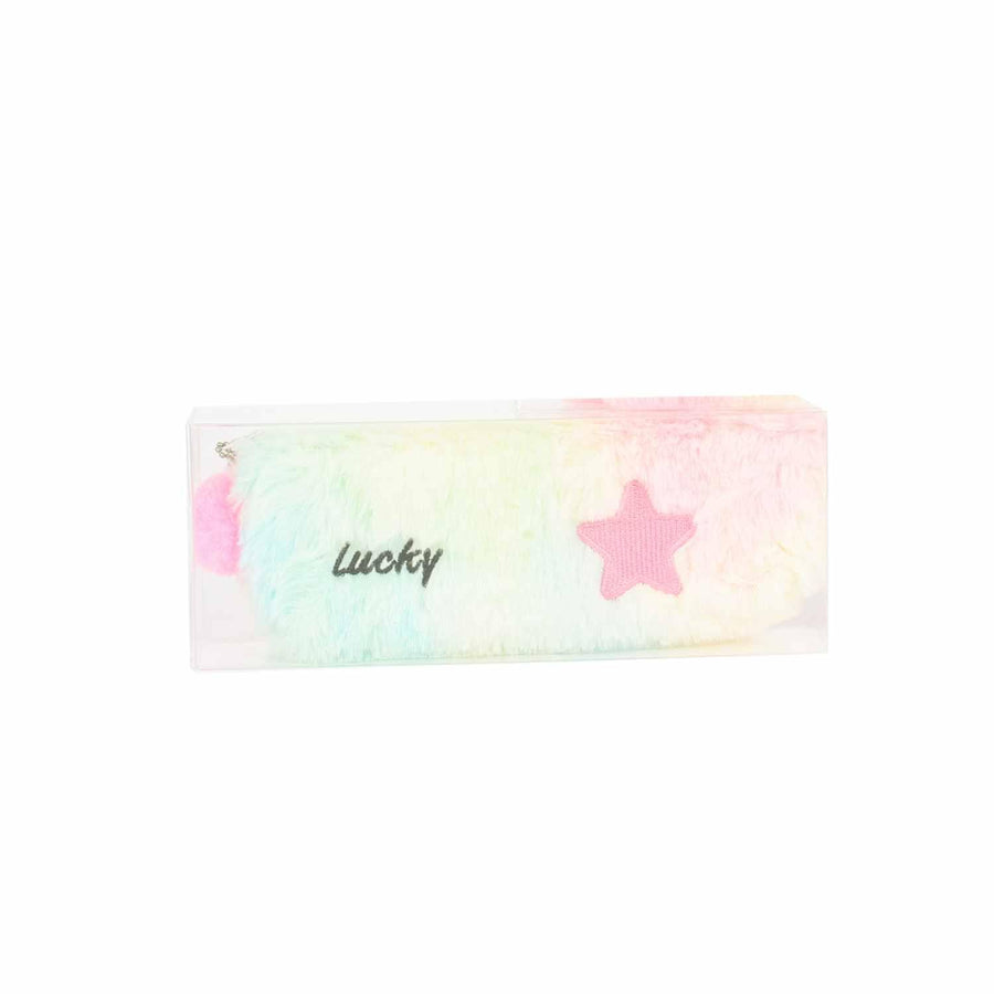 Estuche Peluche Multicolor 13x9x3cms