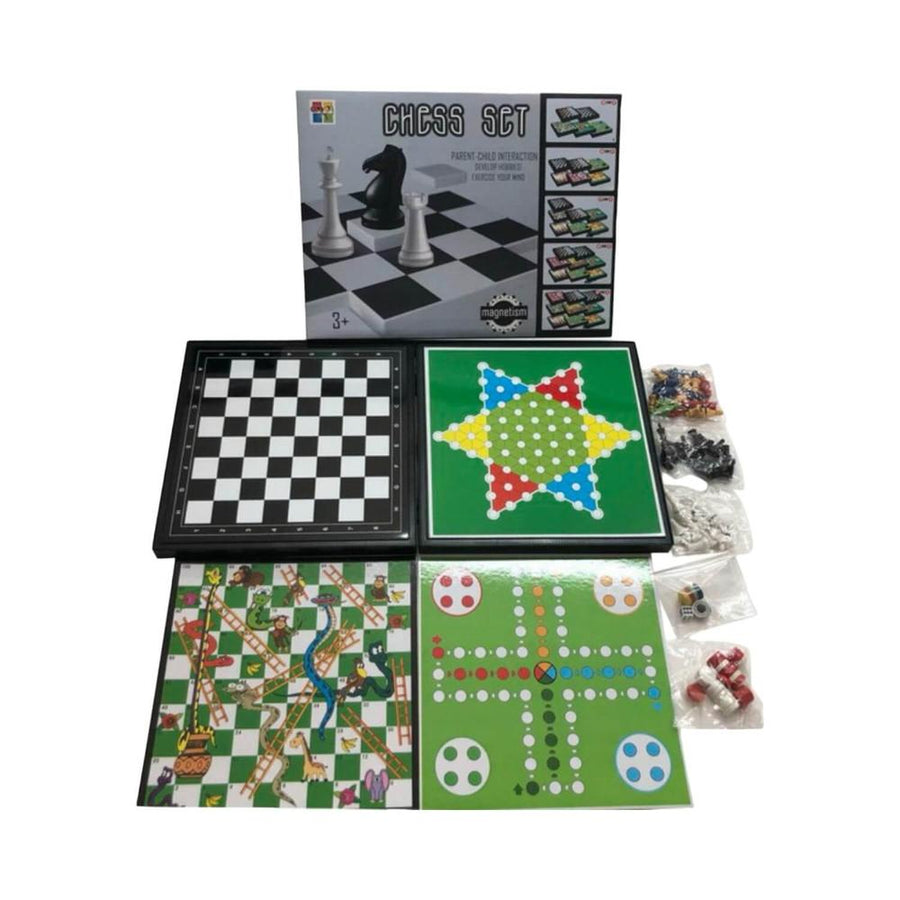 Juego De Mesa 5 En 1