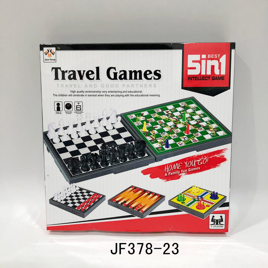 Juego De Mesa 5 En 1
