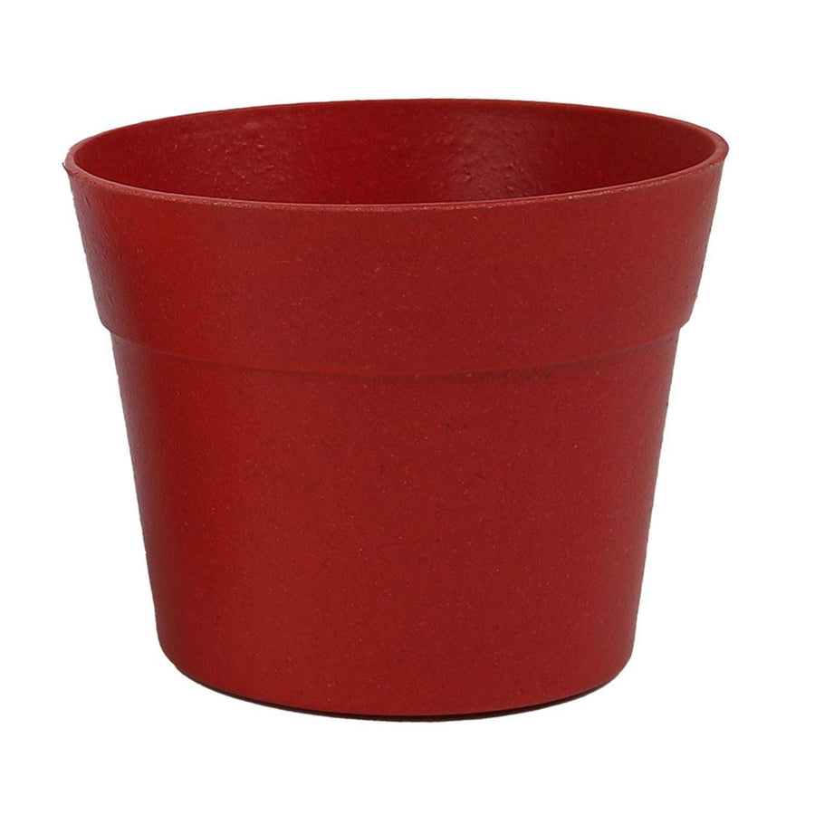 Macetero de Bambú Rojo 11x9cm