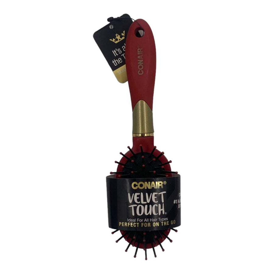 Cepillo Rojo velvet touch peq.. Conair