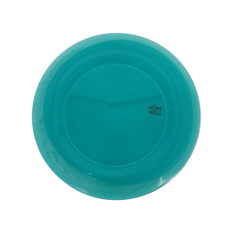 Set 4 Platos Plásticos de Colores 20 cm