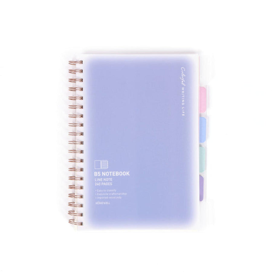 Libreta Morada 17.3*25cm