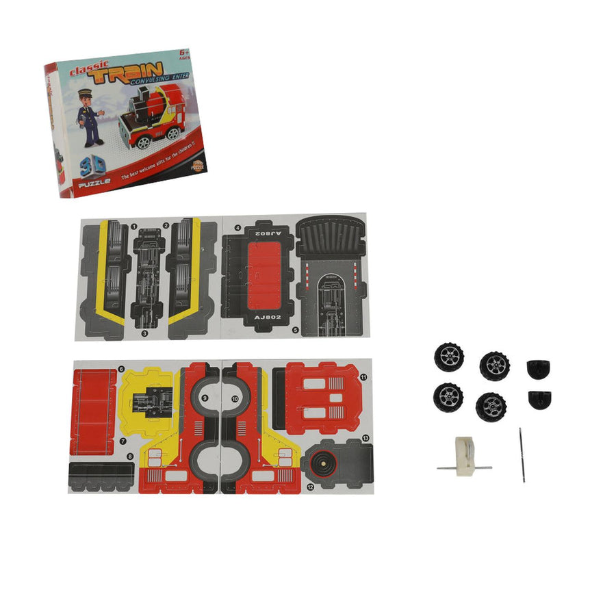 Puzzle 3D Tren Locomotora