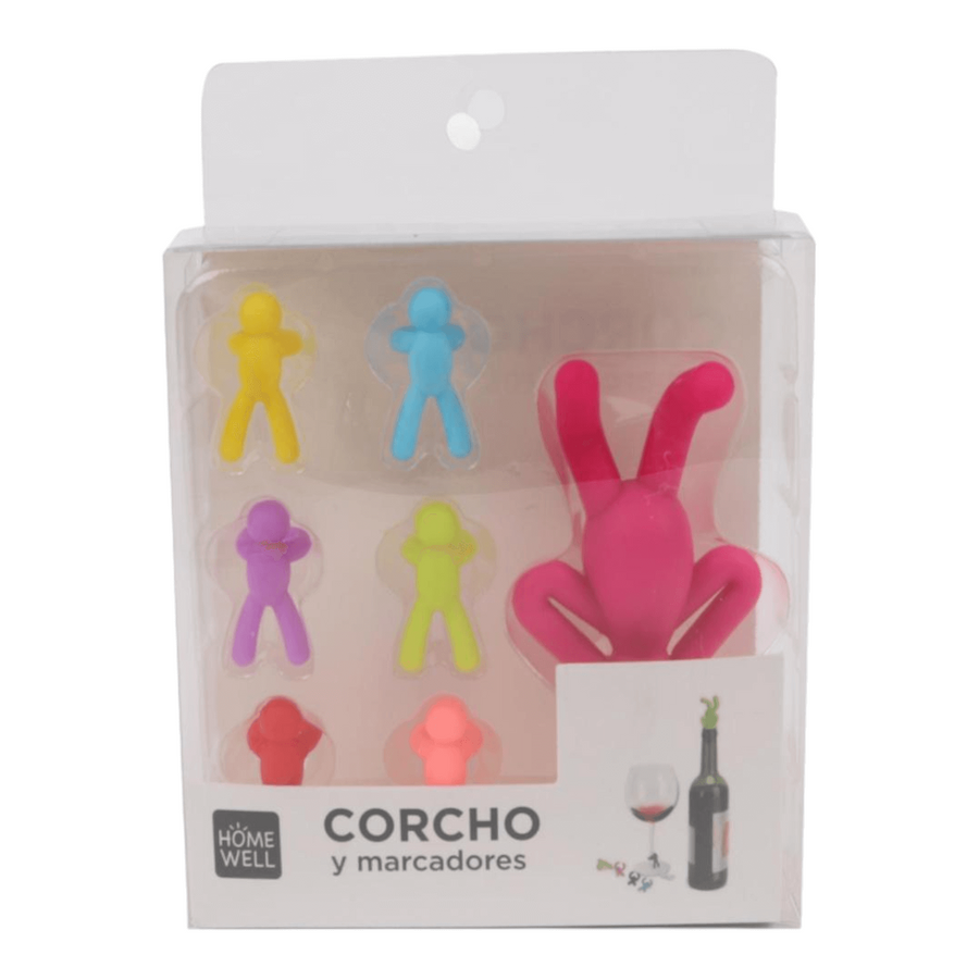 Set Marcadores Copas y Corcho