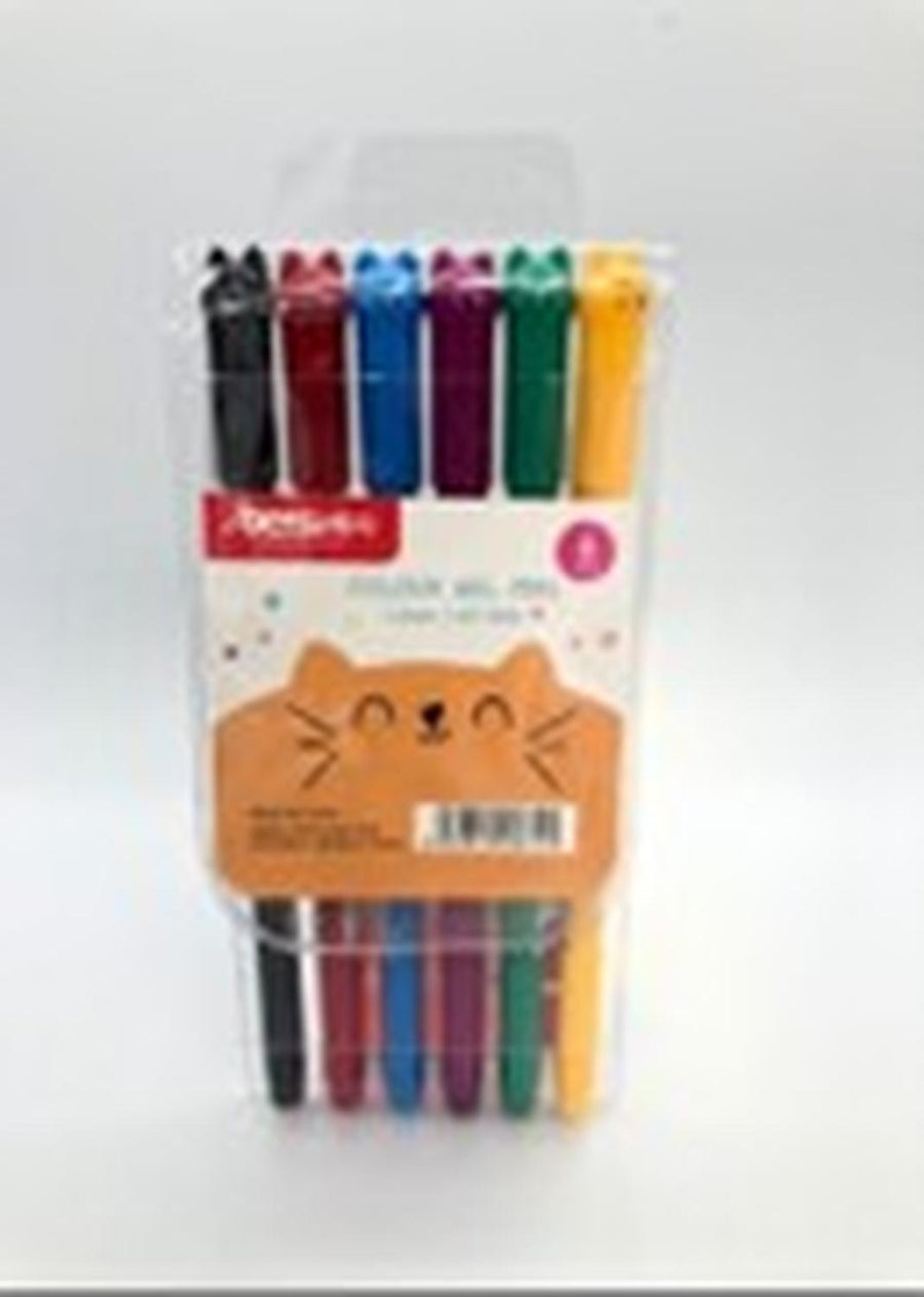 Set de Lápices Gel de Colores – 10 Unidades