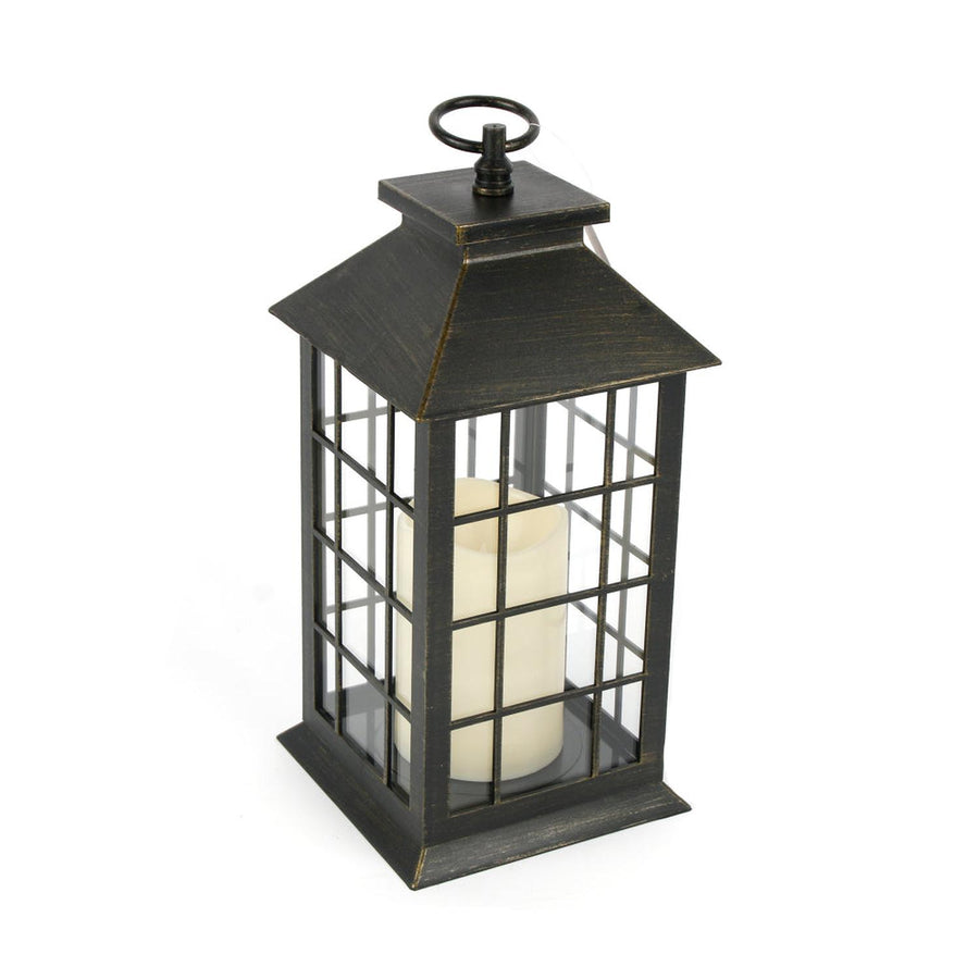 Farol Colgante Vela Pila 34x14cm