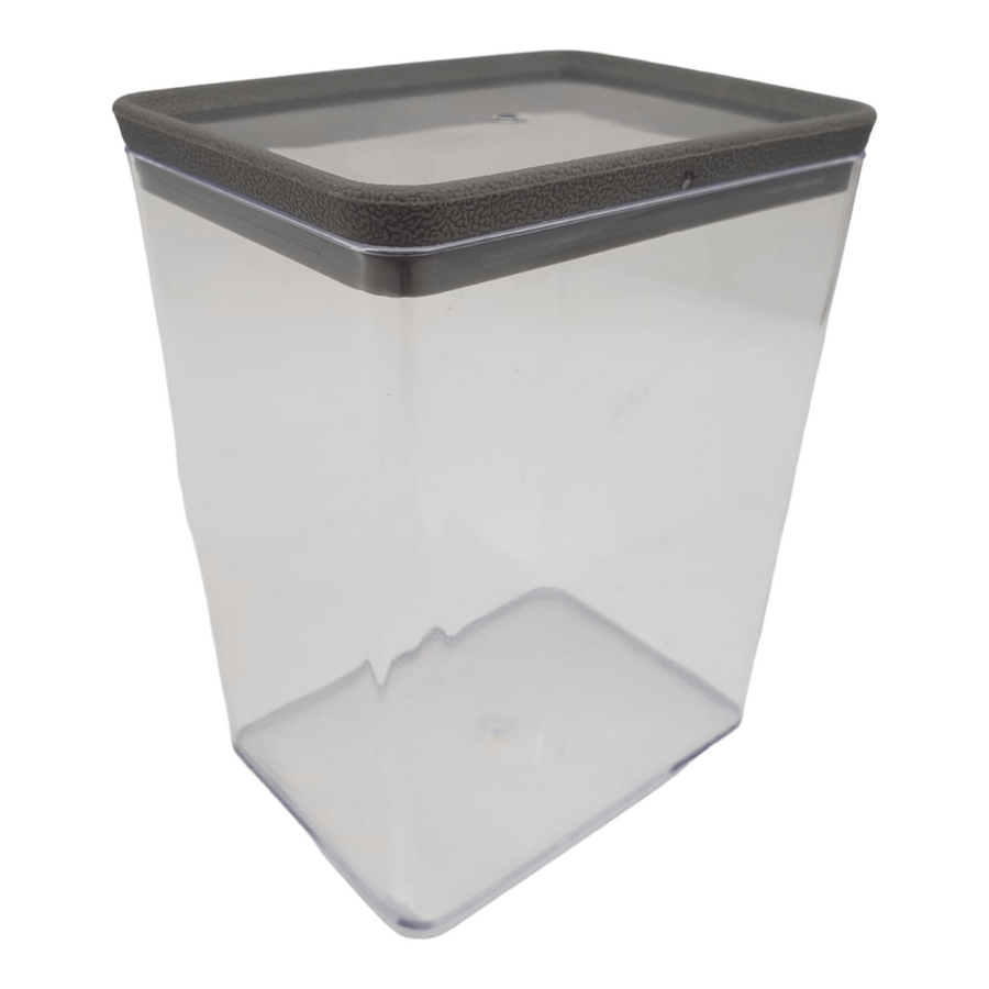 Contenedor Hermético PS 800ml Gris
