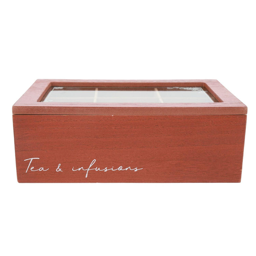 Caja De Te Madera *6