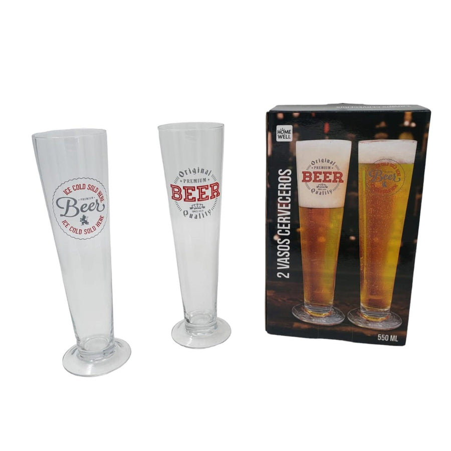 Set de Vasos Cerveceros 550ml (2u)