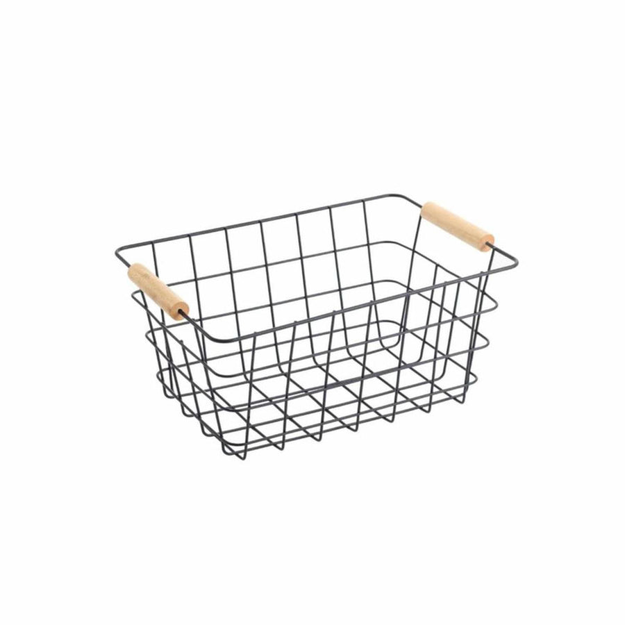 Canasto Metal Black Homewell