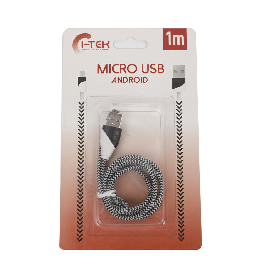 Cable Trenzado Usb A Micro Usb 1mts