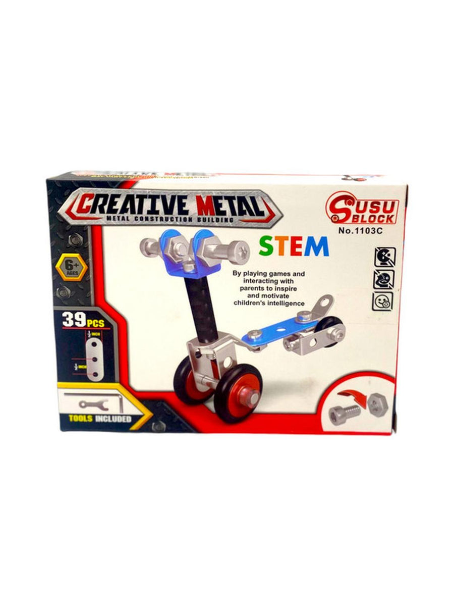 Puzzle Metal Figura 3D Scooter