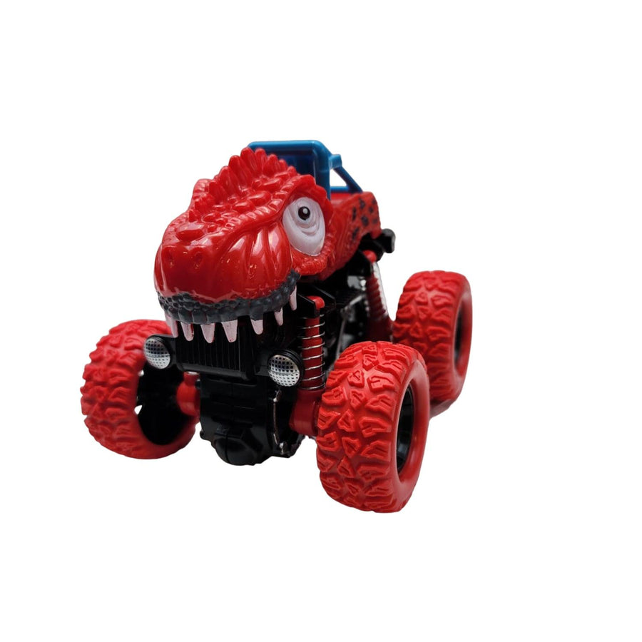 Auto Fricción Dinosaurio Rojo