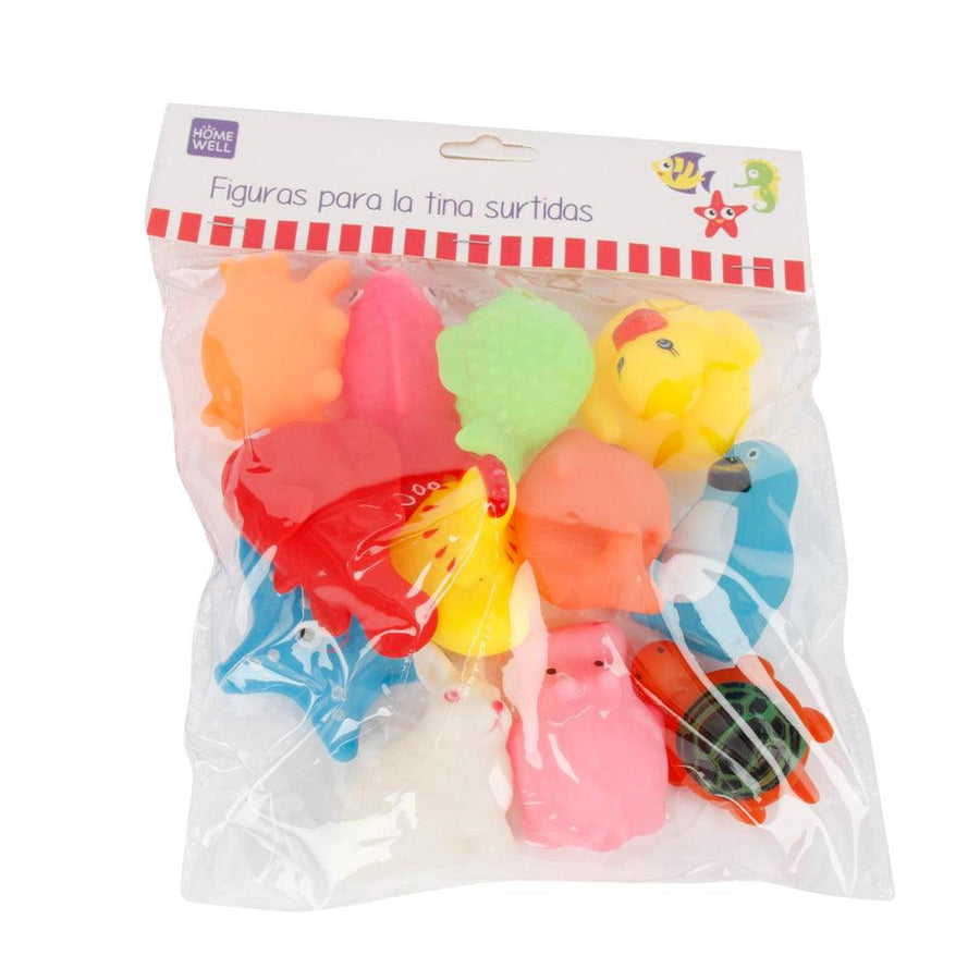 Figuras de Hule Tina Baño Surtidas