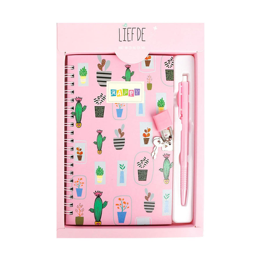 Libreta Rosado 12.8x17.5cm 45 Hojas