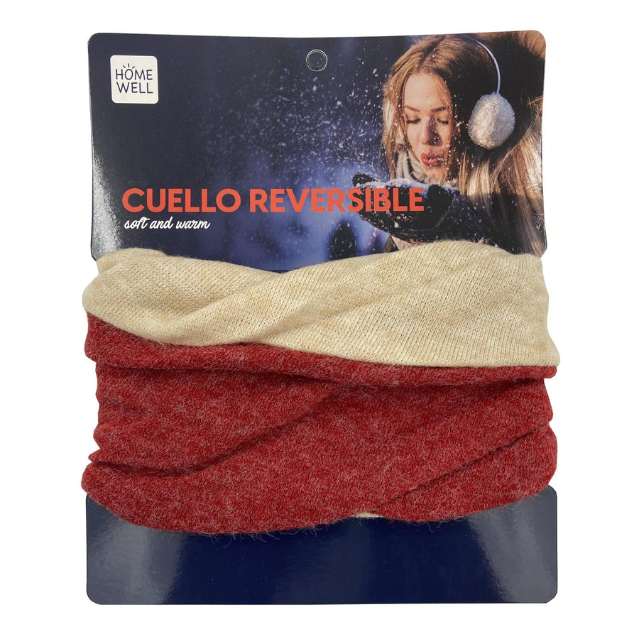 Cuello Lanilla Rojo 28cm
