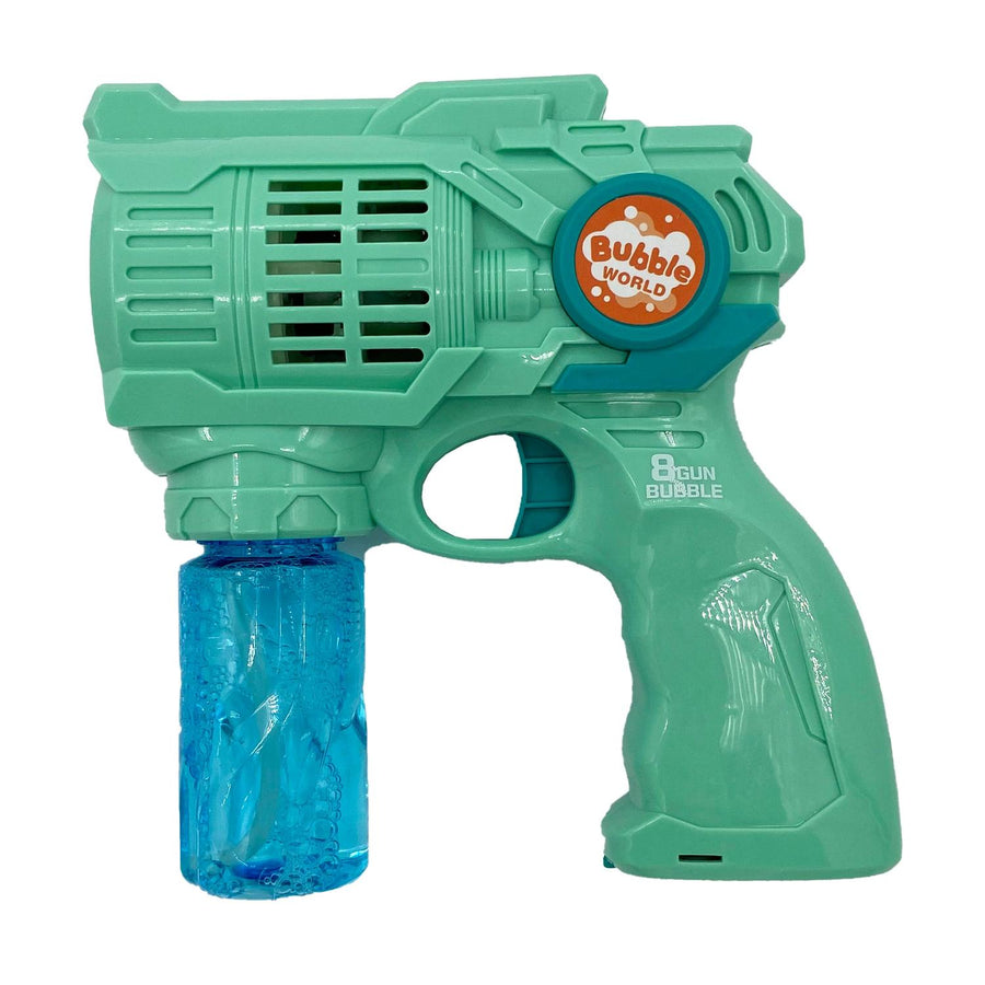 Pistola Lanza Burbujas Verde