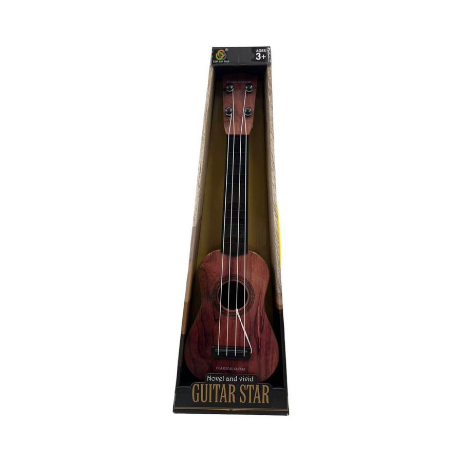 Guitarra Marrón Oscuro