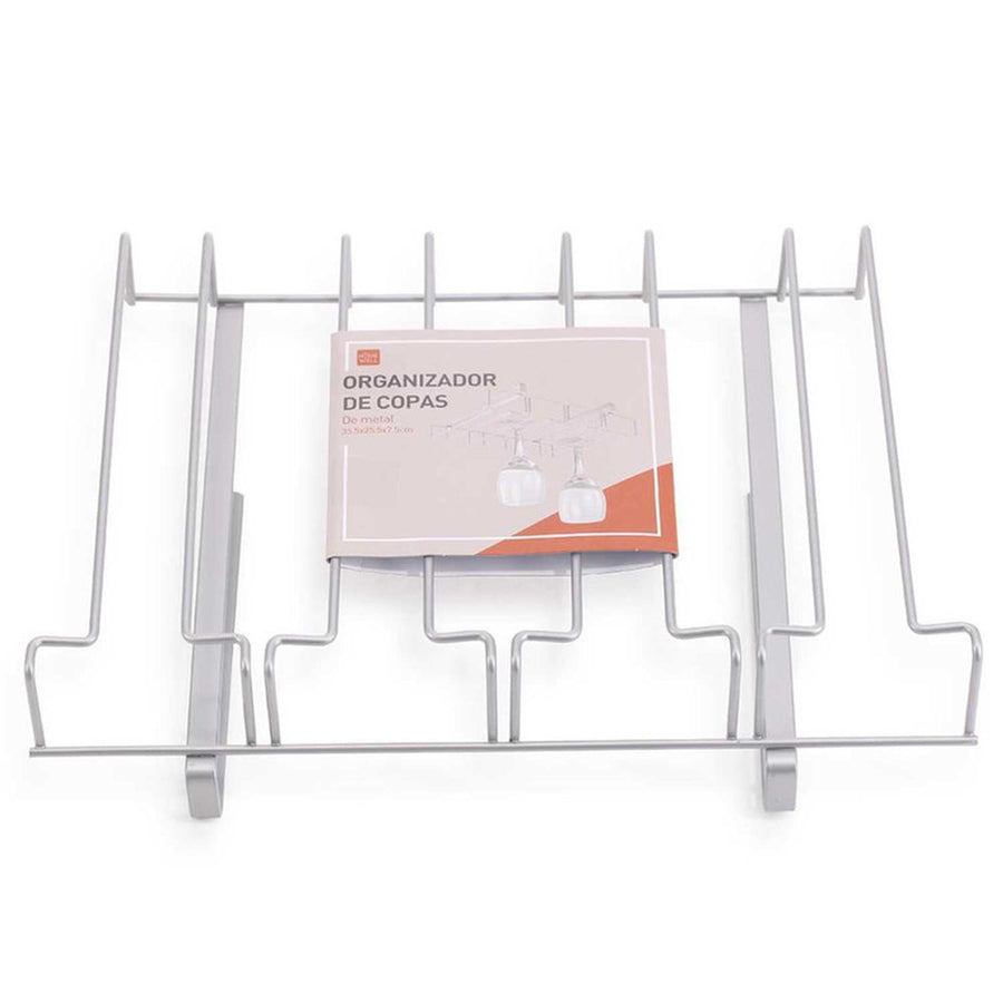 Organizador Porta Copas Metal 35.5x25.5x7.5cm
