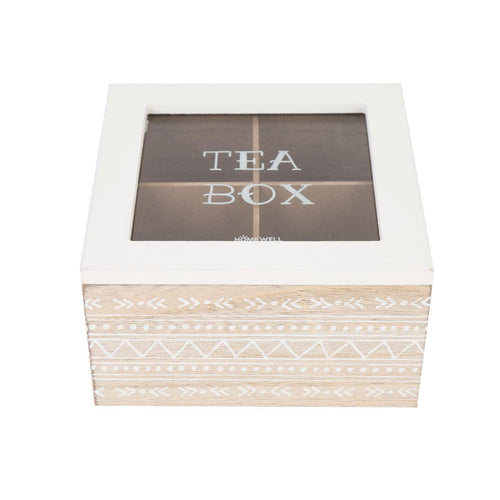 Caja de Té Madera *4