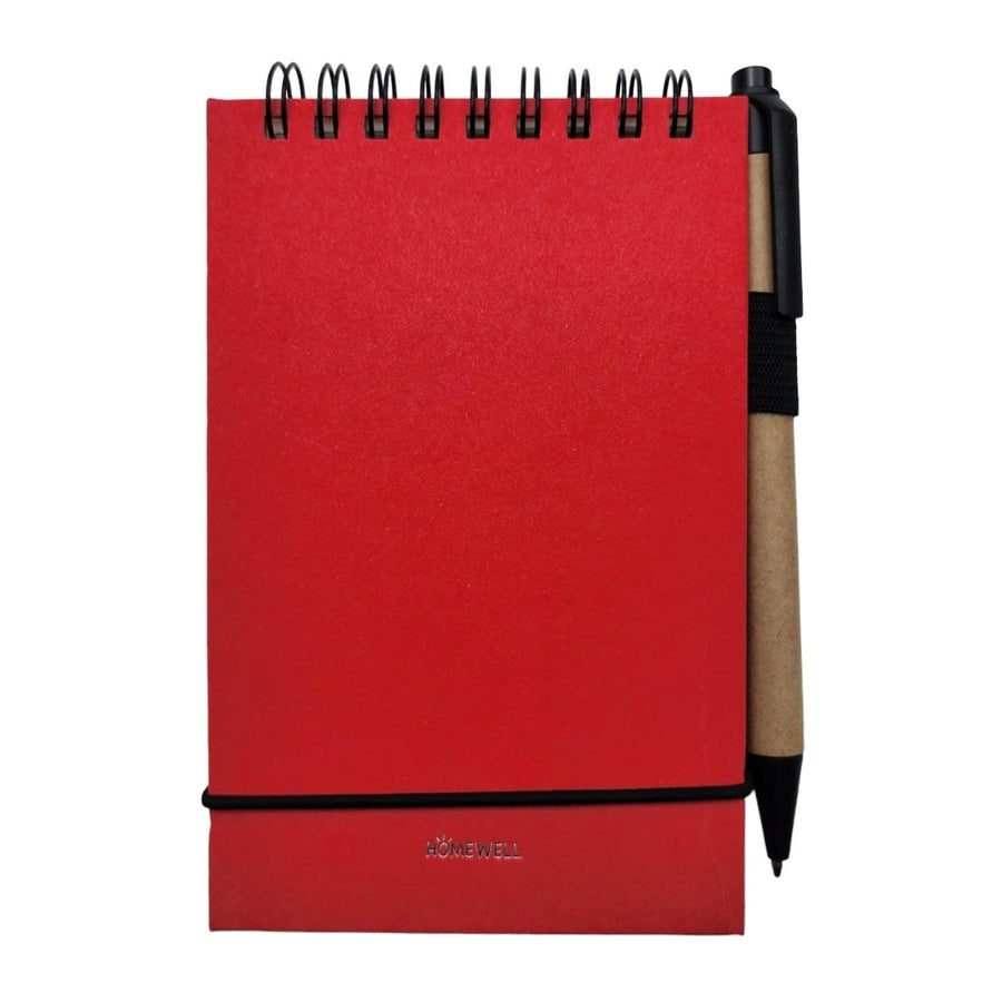Libreta Roja 10*15cm 50 Hojas