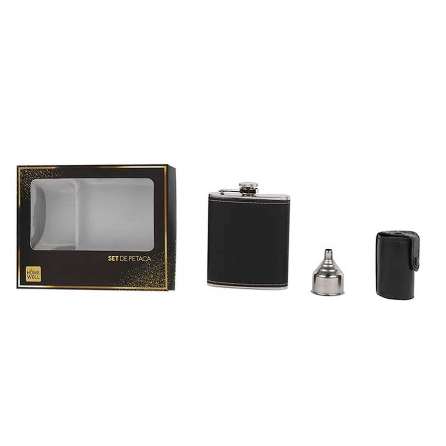 Set Petaca 200ml - 4 Vasos y Embudo