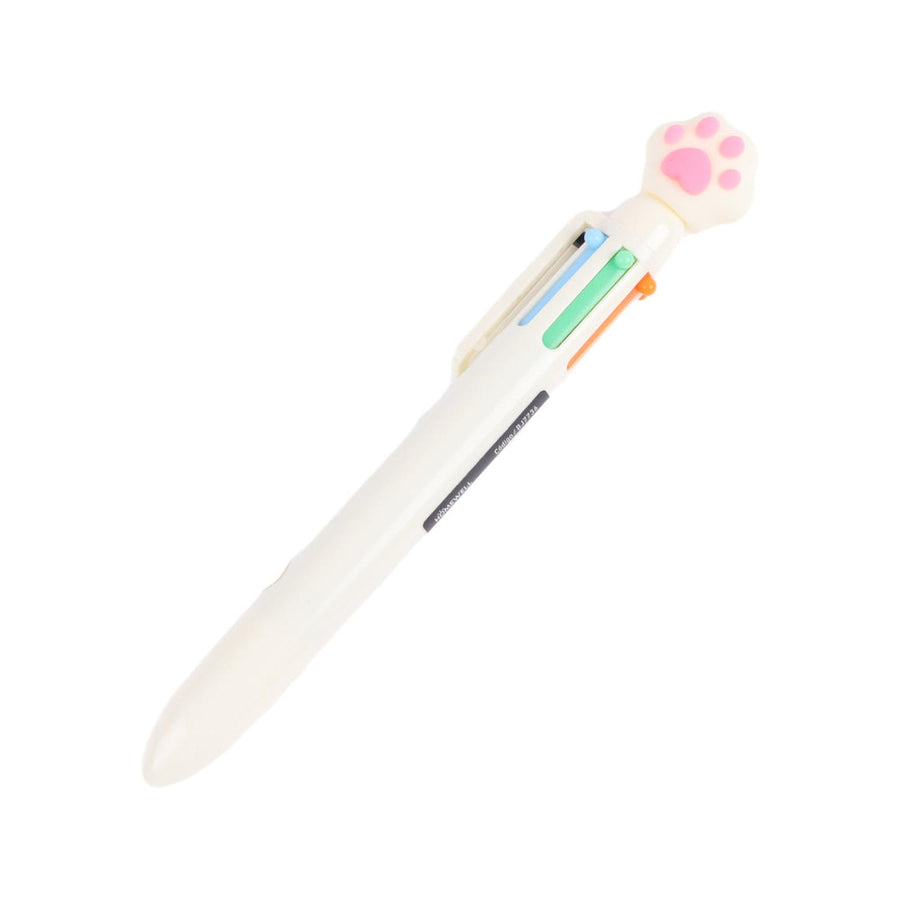 Lapiz Diseño Pata 6 En 1 Blanco