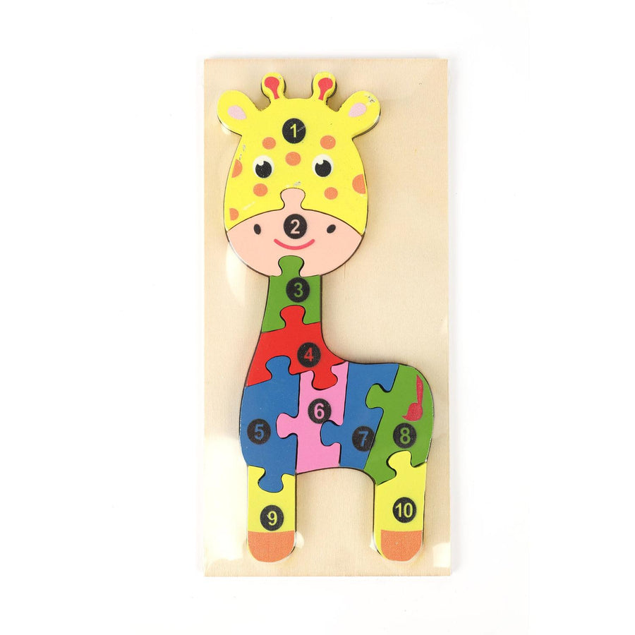 Puzzle Relieve Jirafa 21*10Cm