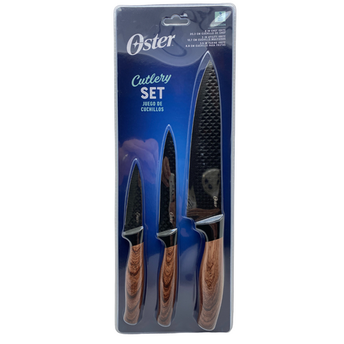 Set de Cuchillería Oster *3