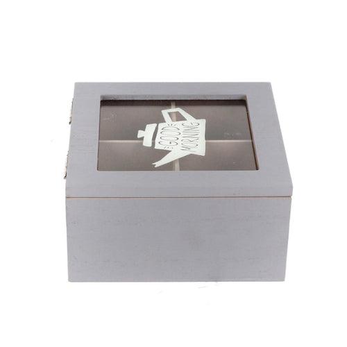 Caja de Té Madera *4