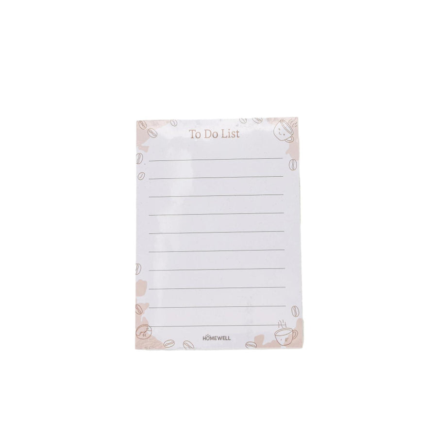 Libreta To Do List Coffee