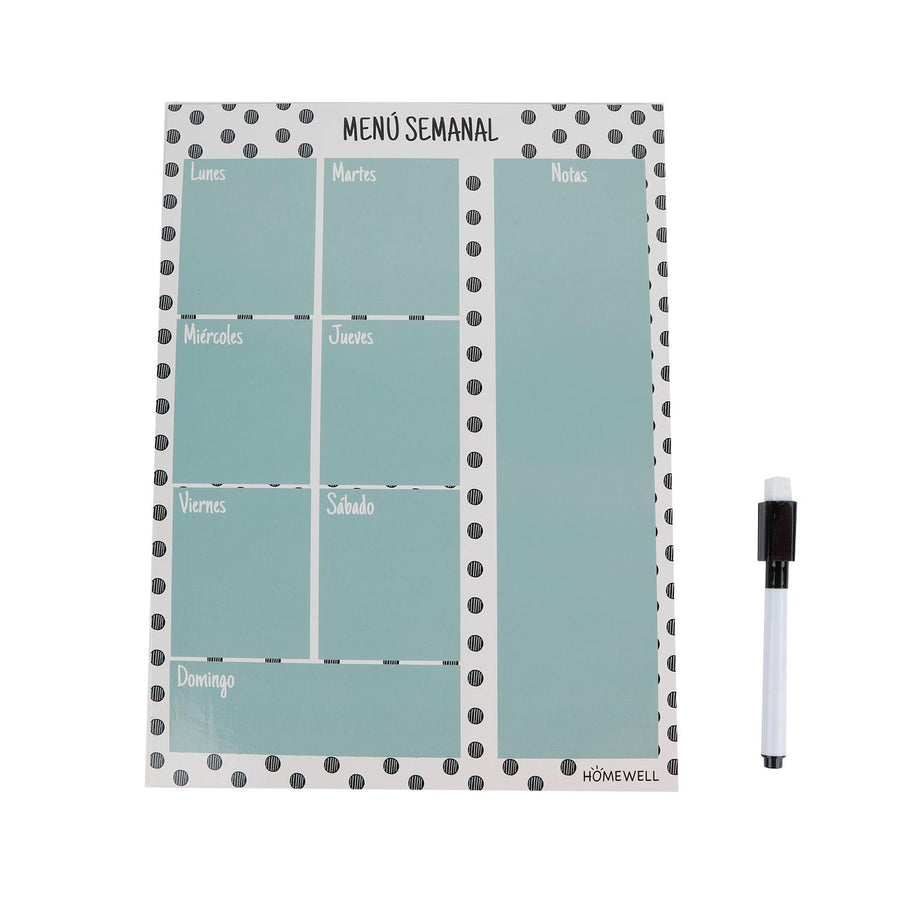 Pizarra Magnética para Refrigerador 21x28.5cm