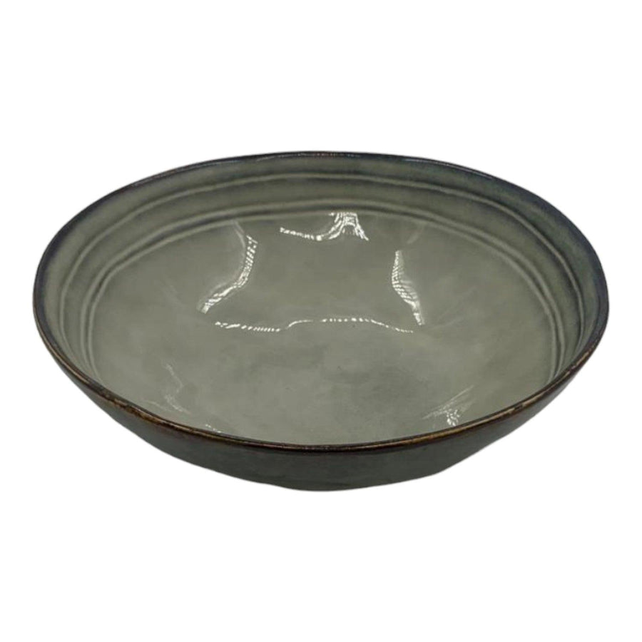 Bowl Redondo Diseño Gris 20cm