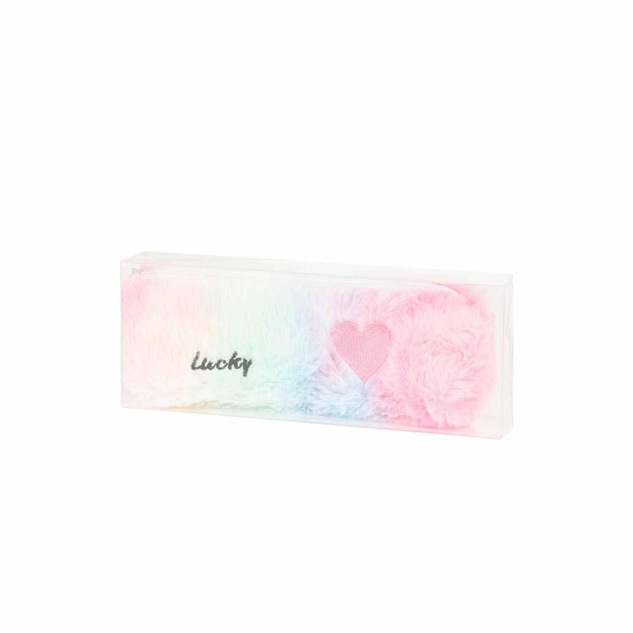 Estuche Peluche Multicolor 13x9x3cms