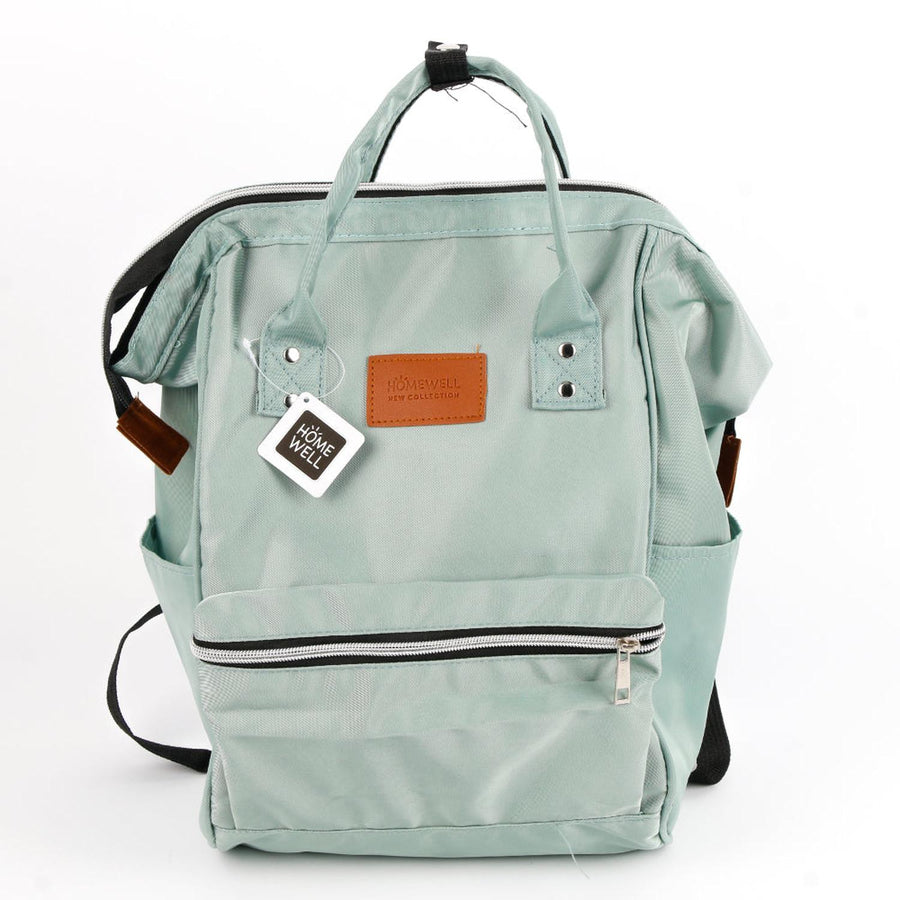 Mochila Verde Agua 25x19x38cm