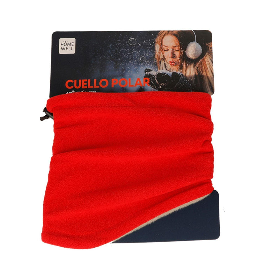 Cuello Polar Rojo 24x24cm