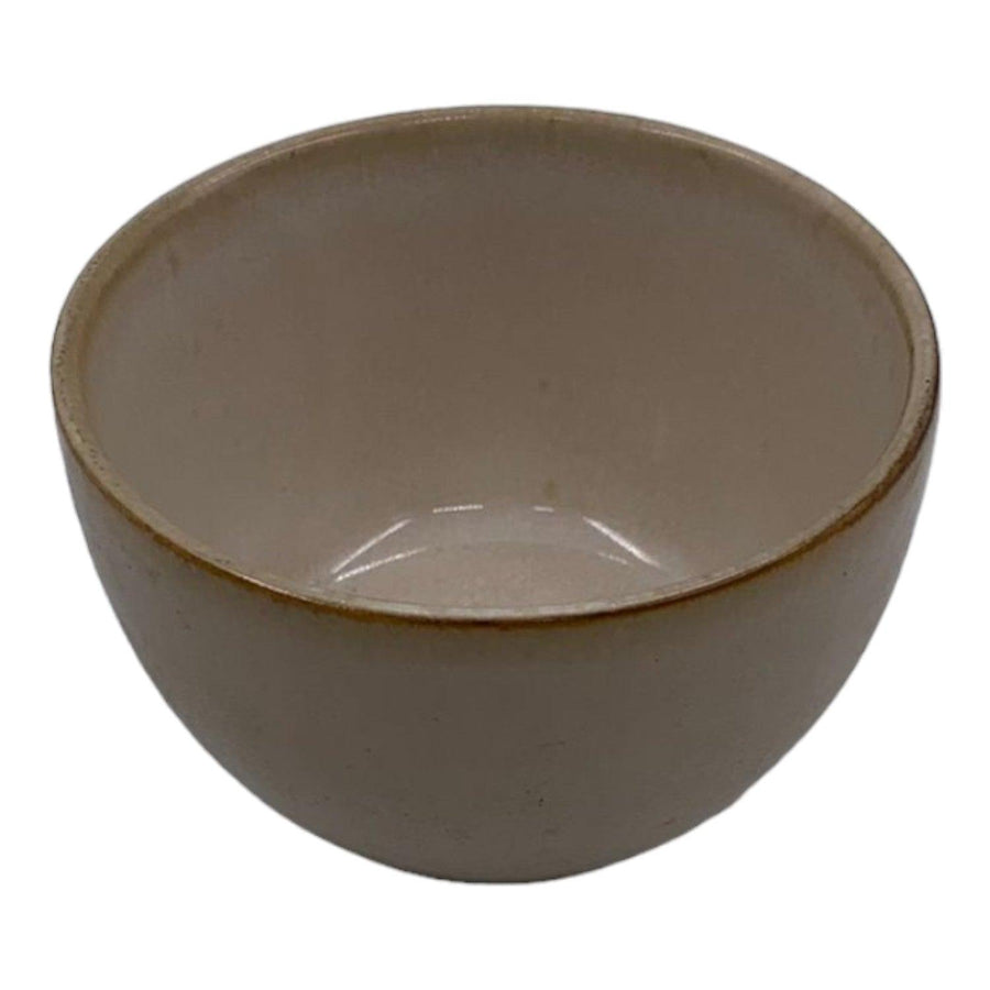 Bowl Redondo Diseño Beige 8*5cm