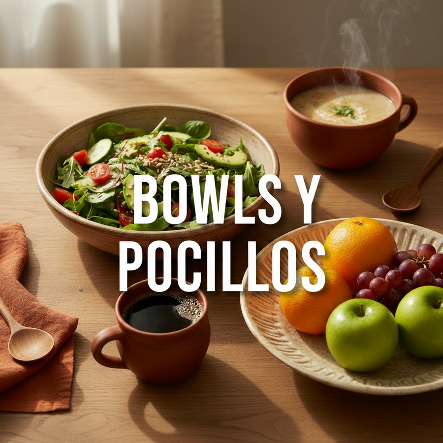 Ambientación Bowls y Pocillos